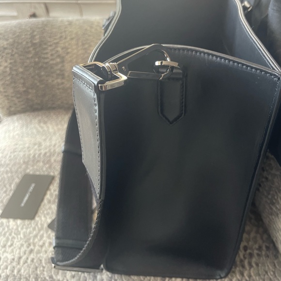 DOLCE & GABBANA Logo Embossed Tote Bag in Black - Picture 11 of 13